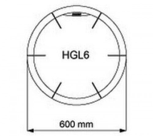 Harvia HGL6 elektriskās pirts krāsns Globe GL70 drošības marga image 3