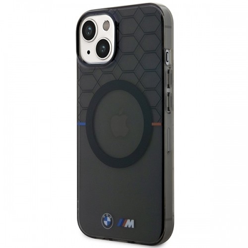 Etui BMW BMHMP14MHGPK iPhone 14 Plus 6.7" szary|grey Pattern MagSafe image 2