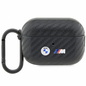 BMW BMAP2WMPUCA2 AirPods Pro 2 gen cover czarny|black Carbon Double Metal Logo
