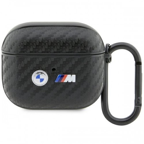 BMW BMA3WMPUCA2 AirPods 3 gen cover czarny|black Carbon Double Metal Logo image 1