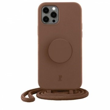 Etui JE PopGrip iPhone 12|12 Pro 6,1" brązowy|brown sugar 30159 AW|SS (Just Elegance)
