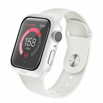 UNIQ etui Nautic Apple Watch Series 4|5|6|SE 44mm biały|white