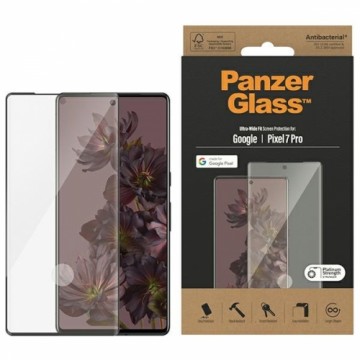 PanzerGlass Ultra-Wide Fit Pixel 7 Pro Screen Protection Antibacterial czarny|black 4773