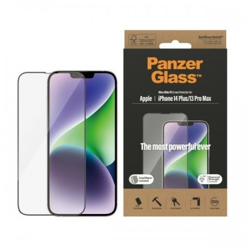 PanzerGlass Ultra-Wide Fit iPhone 14 Plus | 13 Pro Max 6,7" Screen Protection Antibacterial Easy Aligner Included 2785 image 1