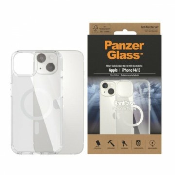 PanzerGlass HardCase iPhone 14|13 6,1" MagSafe Antibacterial Military grade transparent 0409