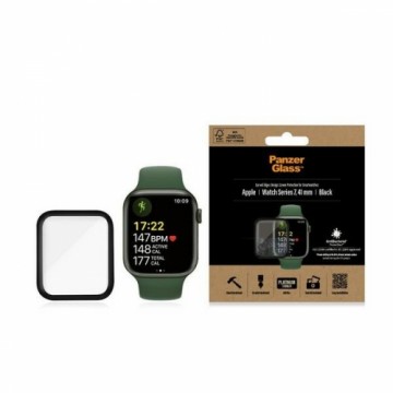 PanzerGlass Curved Apple Watch 7 41mm Antibacterial czarny|black