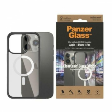 PanzerGlass ClearCase MagSafe iPhone 14 Pro 6,1" Antibacterial czarny|black 0414