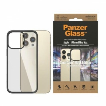 PanzerGlass ClearCase iPhone 14 Pro Max 6,7" Antibacterial czarny|black 0408