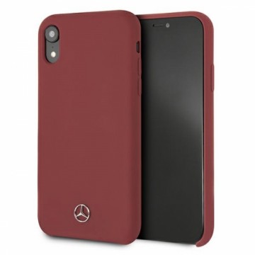 Mercedes MEHCI61SILRE iPhone Xr czerwony|red hardcase Silicone Line