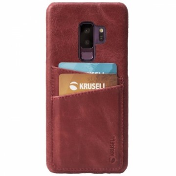 Krusell Sam G965 S9 Plus Sunne 2 Card Cover, czerwony|red 61268