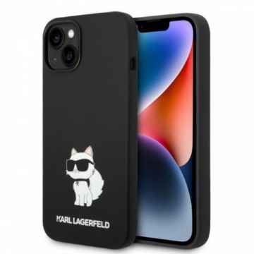 Karl Lagerfeld KLHMP14MSNCHBCK iPhone 14 Plus 6,7" hardcase czarny|black Silicone Choupette MagSafe