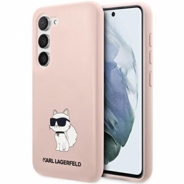 Karl Lagerfeld KLHCS23MSNCHBCP S23+ S916 hardcase różowy|pink Silicone Choupette
