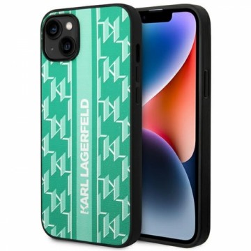 Karl Lagerfeld KLHCP14MPGKLSKN iPhone 14 Plus 6,7" hardcase zielony|green Monogram Stripe