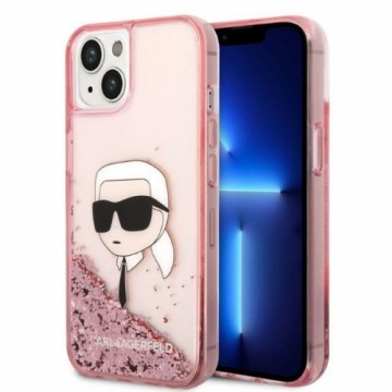 Karl Lagerfeld KLHCP14MLNKHCP iPhone 14 Plus 6,7" różowy|pink hardcase Glitter Karl Head