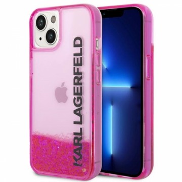 Karl Lagerfeld KLHCP14MLCKVF iPhone 14 Plus 6,7" różowy|pink hardcase Liquid Glitter Elong