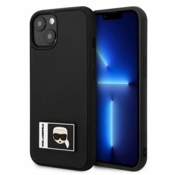 Karl Lagerfeld KLHCP13S3DKPK iPhone 13 mini 5,4" czarny|black hardcase Ikonik Patch