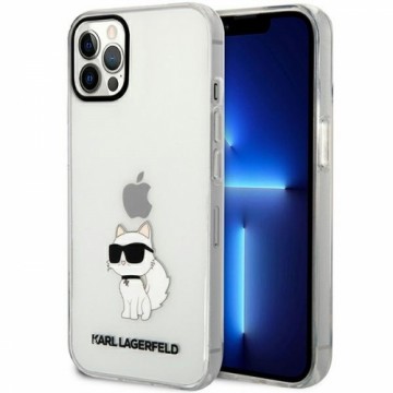 Karl Lagerfeld KLHCP12MHNCHTCT iPhone 12 |12 Pro 6,1" transparent hardcase Ikonik Choupette