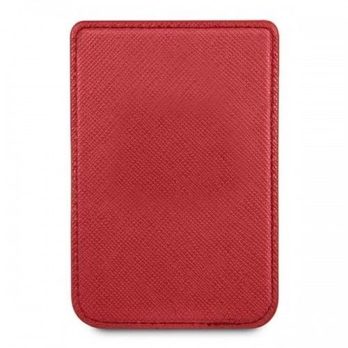 Guess Wallet Card Slot GUWMSSASLRE MagSafe Saffiano czerwony|red image 3