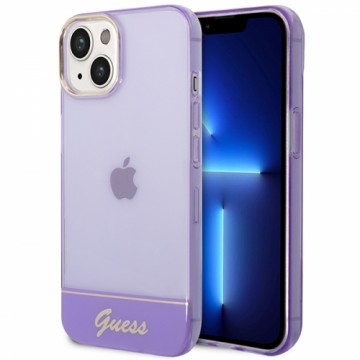 Guess GUHCP14MHGCOU iPhone 14 Plus 6,7" fioletowy|purple hardcase Translucent