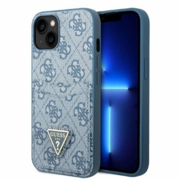 Guess GUHCP13MP4TPB iPhone 13 6,1" niebieski|blue hardcase 4G Triangle Logo Cardslot