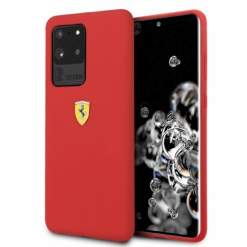 Ferrari Hardcase FESSIHCS69RE S20 Ultra G988 czerwony|red Silicone