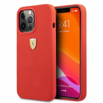 Ferrari FESSIHCP13XRE iPhone 13 Pro Max 6,7" czerwony|red hardcase Silicone