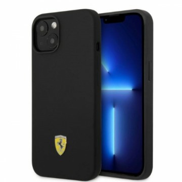 Ferrari FEHMSIP14MBK iPhone 14 Plus 6,7" czarny|black hardcase Silicone Metal Logo Magsafe