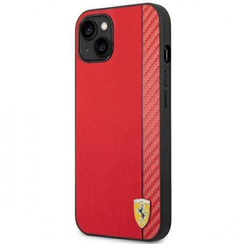 Ferrari FEHCP14MAXRE iPhone 14 Plus 6,7" czerwony|red hardcase Carbon image 2