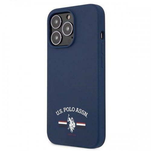 U.s. Polo Assn. US Polo USHCP13LSFGV iPhone 13 Pro | 13 6,1" granatowy|navy Silicone Collection image 2