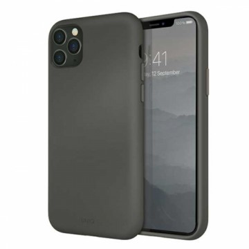UNIQ etui Lino Hue iPhone 11 Pro Max szary|moss grey