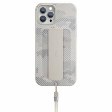 UNIQ etui Heldro iPhone 12 Pro Max 6,7" beżowy moro|ivory camo Antimicrobial