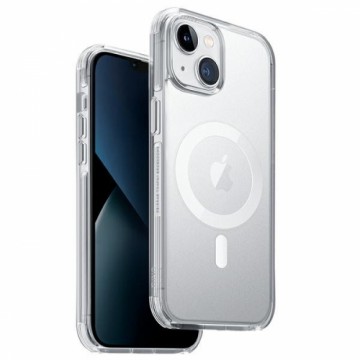 UNIQ etui Combat iPhone 14 6,1" Magclick Charging przeźroczysty|dove satin clear