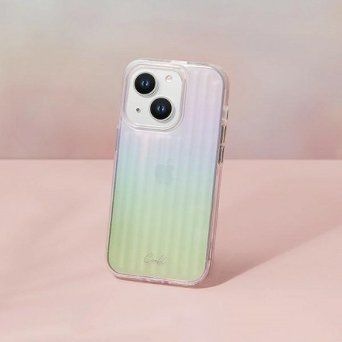 UNIQ etui Coehl Linear iPhone 14 6,1" opalowy|iridescent image 2