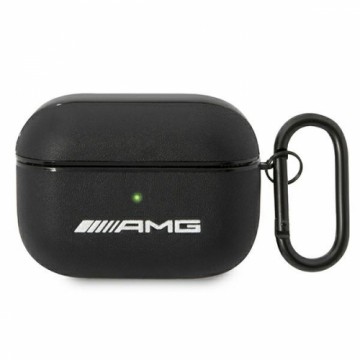 Mercedes AMG AMAPSLWK AirPods Pro cover czarny|black Leather