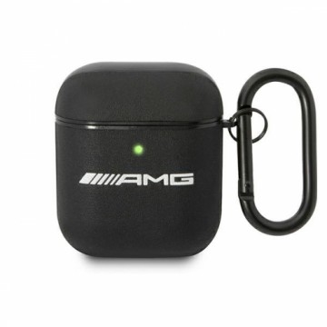 Mercedes AMG AMA2SLWK AirPods cover czarny|black Leather
