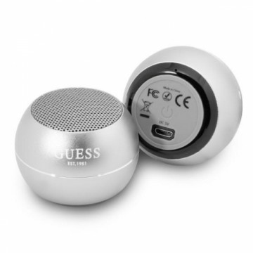 Original Bleutooth Speaker GUESS GUWSALGEG Mini grey