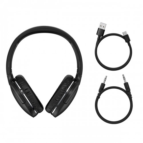 Baseus NGTD010301 Encok Wireless headphone D02 Pro Black image 4