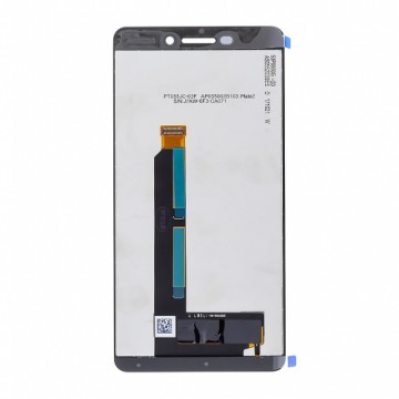 For_nokia Nokia 6.1 Touch Unit + LCD Display Black