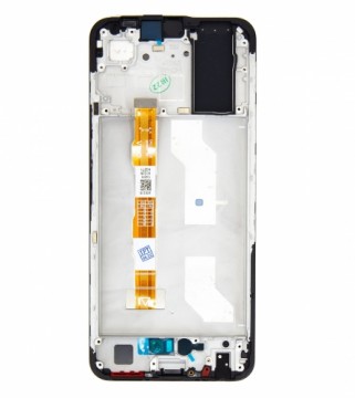 For_vivo LCD Display + Touch Unit + Front Cover for Vivo Y33s 5G Black