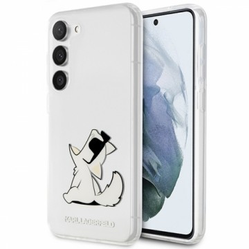 Karl Lagerfeld PC|TPU Choupette Eat Case for Samsung Galaxy S23+ Transparent
