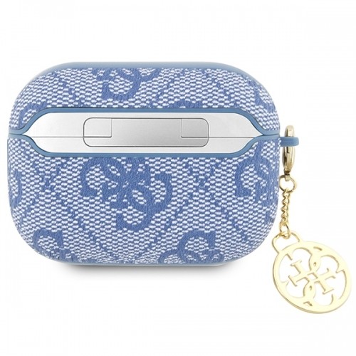 Guess GUAP2G4GSMB AirPods Pro 2 cover blue|blue 4G Charm Collection image 2