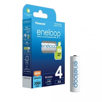 Panasonic Eneloop AA 2000mAh rechargeable - 4 pcs