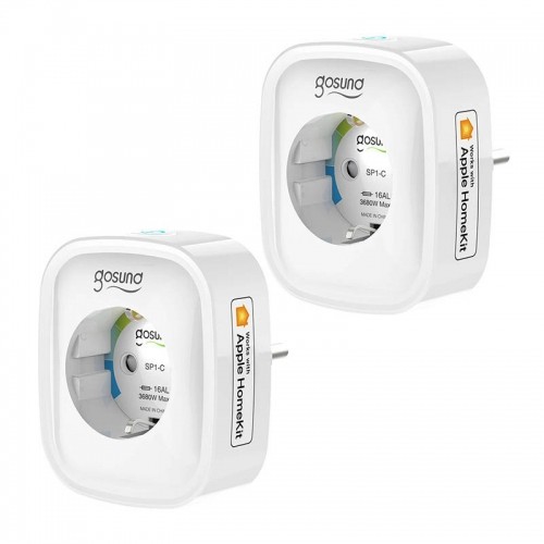 Smart socket WiFi Gosund SP1-H (2-pack)(HomeKit) image 1