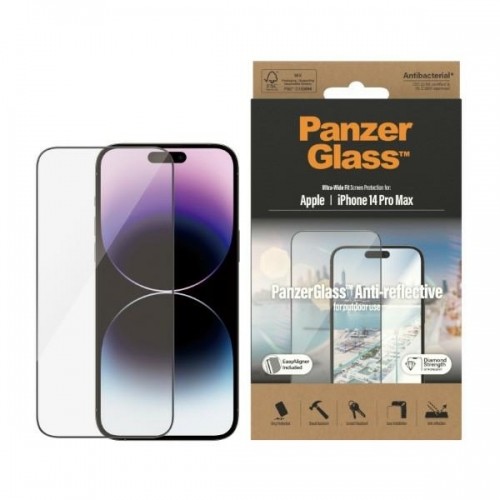 PanzerGlass Ultra-Wide Fit Anti-Reflective with applicator for iPhone 14 Pro Max 6,7" image 1