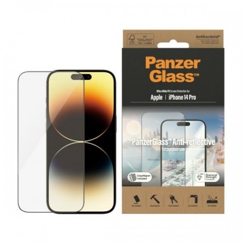 PanzerGlass Ultra-Wide Fit Anti-Reflective with applicator for iPhone 14 Pro 6,1" image 1
