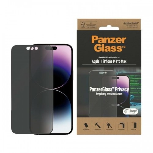 PanzerGlass Ultra-Wide Fit Privacy tempered glass for iPhone 14 Pro Max image 1