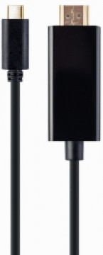 Kabelis Gembird USB Type-C Male - HDMI Male 4K@60Hz 2m Black