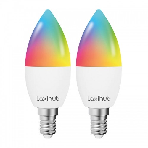 Laxihub LAE14S Wifi Bluetooth TUYA Smart LED Bulb (2-pack) image 1