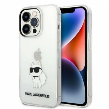Karl Lagerfeld IML Choupette NFT Case for iPhone 14 Pro Max Transparent