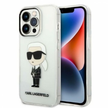 Karl Lagerfeld IML Ikonik NFT Case for iPhone 14 Pro Max Transparent